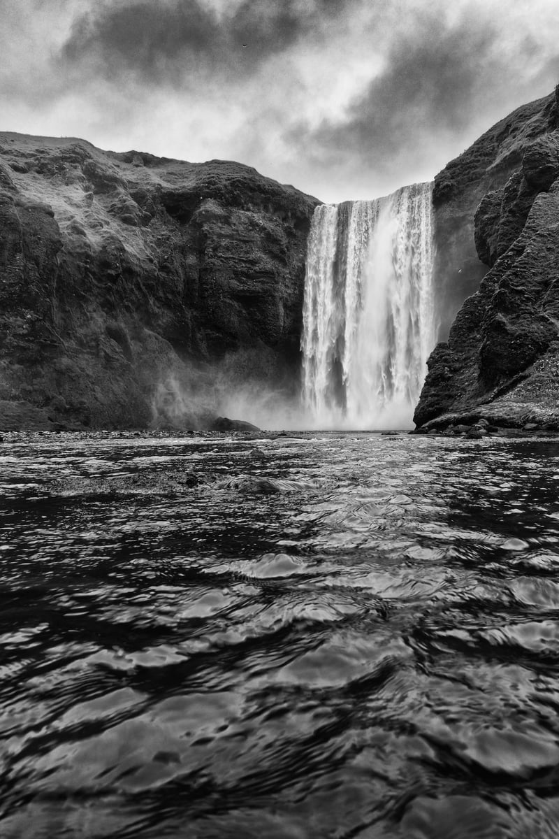 Iceland's most famous fall: Skógafoss
