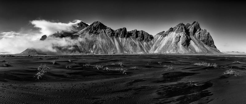 The famous beach of Stokksnes