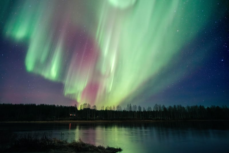 My first ever northern lights sighting.